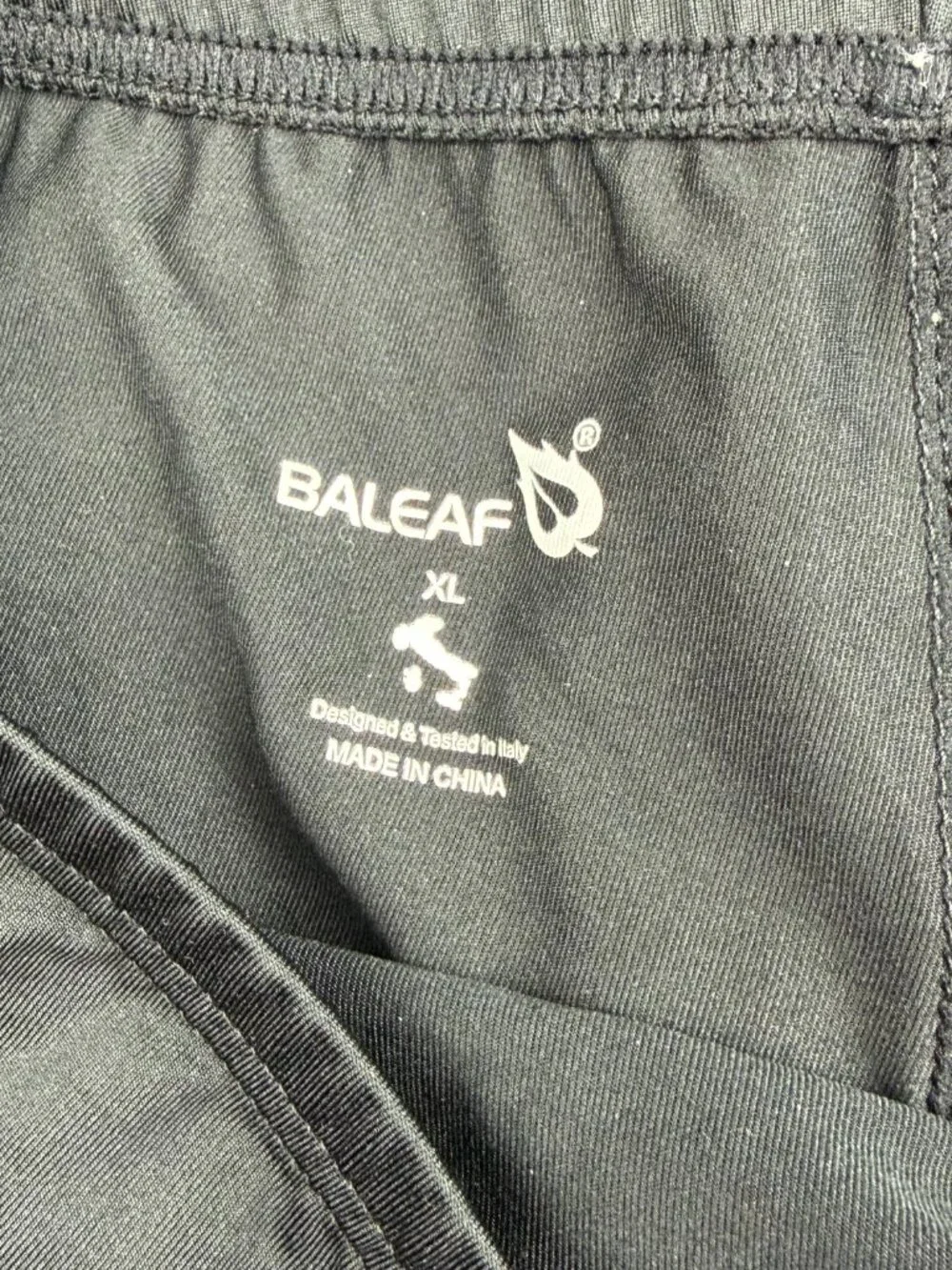 Baleaf Mens 3D Padded Bike Shorts in Black Size XL - 2 Pair